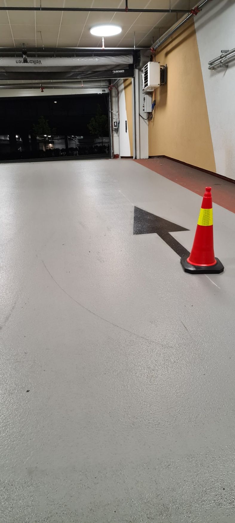 Markering av kjøreretning ved utkjøring